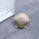 Golden Iron Shell Shaped Knob for Drawer and Cabinet